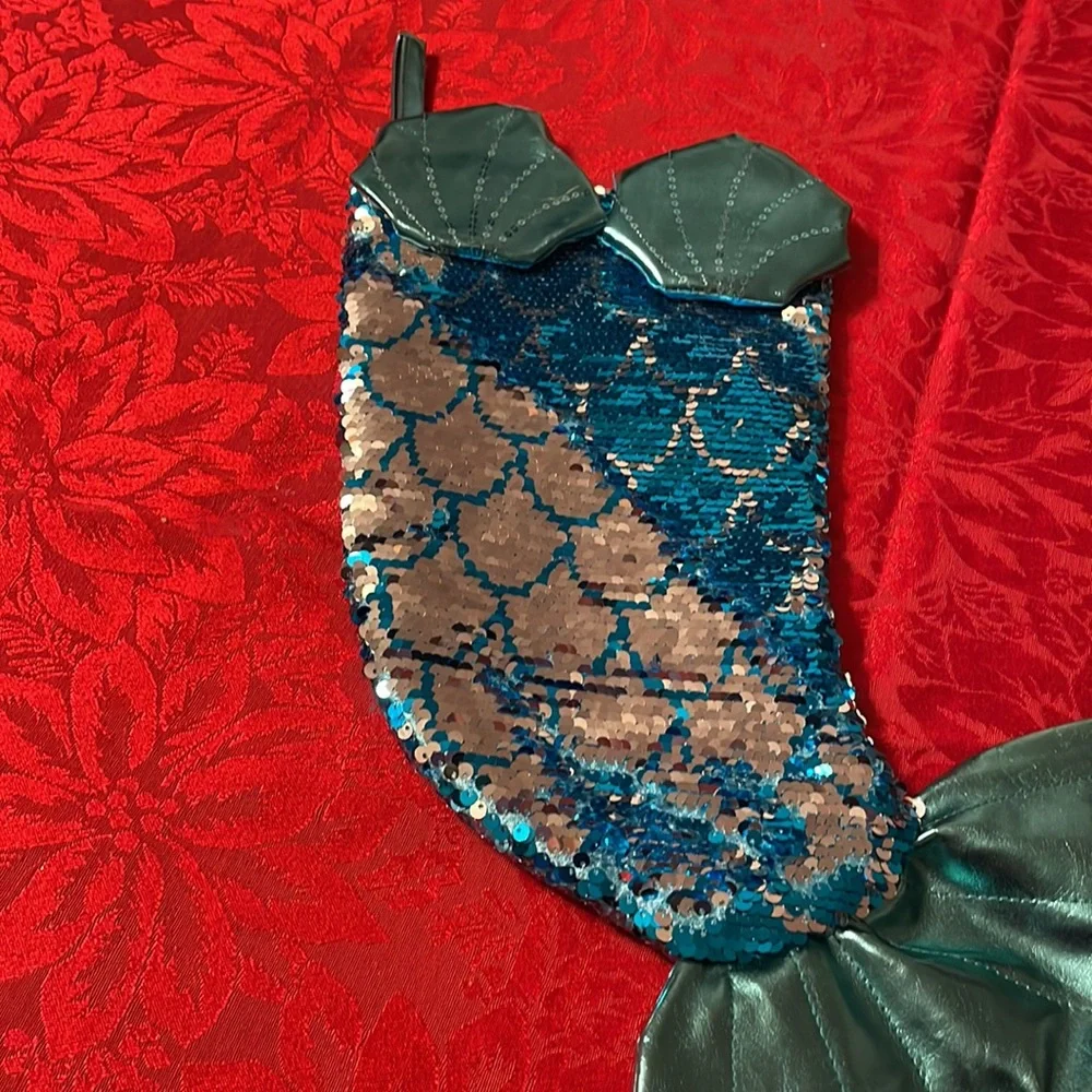 Mermaid sequins stocking